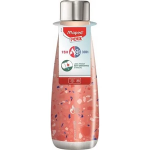 Termosz 500ml Maped Picnik duplafalú, rozsdamentes acél Concept Adult, terrazzo