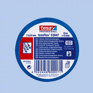 Szigetelőszalag 15mmx10m TESA kék TESAflex 53947-02 TESA