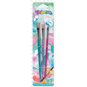 Ecset készlet Colorino Follow Your Dreams lapos 12,8,6 kerek 3db-os szett