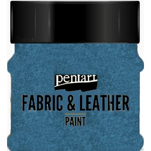 Textil és bőrfesték 50ml Pentart csillogó kék