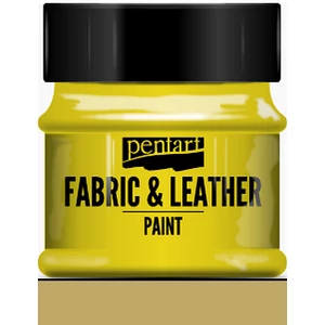Textil és bőrfesték 50ml Pentart világosbarna