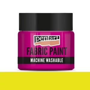 Textilfesték 30ml Pentart neon sárga