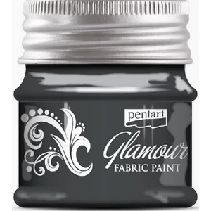 Textilfesték glamour 50ml Pentart 50ml óezüst