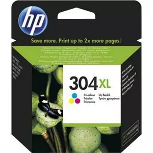 Tintapatron HP304XL N9K07AE BA3 színes, 300oldal DeskJet 3720,3730 nyomtatókhoz