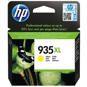 Tintapatron HP C2P26AE színes, 935XL sárga, 825oldal OfficeJet Pro 6830 géphez