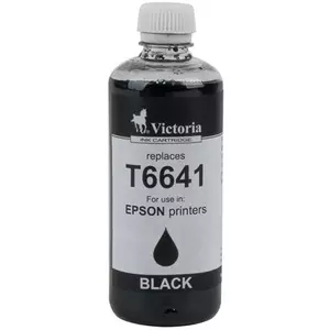 Tintapatron Victoria T6641 fekete 100ml L100, 200mfp géphez