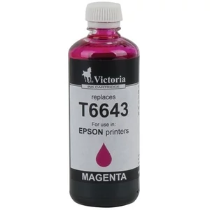 Tintapatron Victoria T6643 vörös, 100ml L100, 200mfp géphez