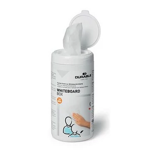 Tisztítókendő 100db DURABLE WHITEBOARD BOX 100