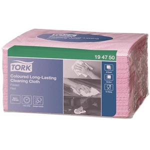 Tisztítókendő 1 rétegű W8 rendszer TORK vörös