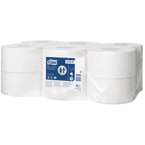 Toalettpapír 2rétegű Tork Mini Jumbo soft fehér átm:19cm KHH460