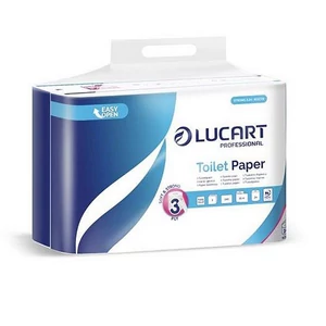 Toalettpapír 3 2 rétegű kistekercses 24 tekercs LUCART Cash and Carry Strong