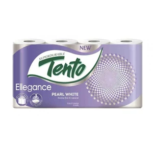 Toalettpapír TENTO Ellegance 3 rétegű, 8 tekercses, 150lap