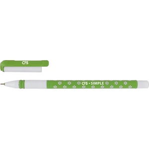 Toll CFS - Cool for School Simple 0,7mm kupakos golyóstoll Papiron, kék színű tinta