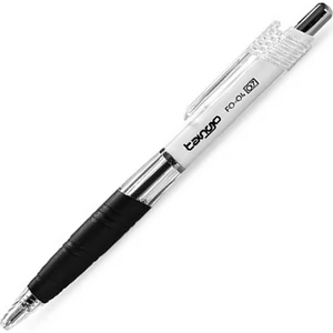 Toll golyós 0,35 Flexoffice Tango nyomógombos fekete Írószerek FLEXOFFICE FO-04BLACK