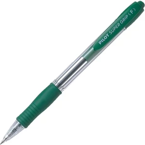 Toll golyós 0,27 Pilot Super Grip nyomógombos zöld Írószerek PILOT BPGP-10R-F-G