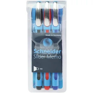 Toll golyós 0,7 Schneider Slider Memo kupakos 3színű Írószerek SCHNEIDER 150293