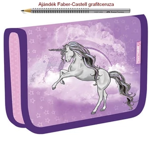 Tolltartó Belmil kihajtható UNIKORNIS 335-72 Pencil Case 14x20,5x3,5cm