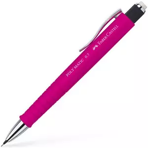 Faber-Castell nyomósiron 0,7 Poly Matic 0,7mm pink Mechanikus ceruza 133328