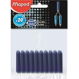 Töltőtoll patron Maped kék színű 20db Írószerek MAPED 221910