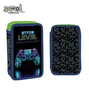 Töltött tolltartó 3 emeletes Gamer next level 