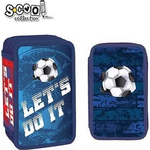 Töltött tolltartó 3 emeletes Let's do it 