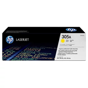 Toner HP CE412A színes, 305A sárga, 2, 6k LaserJet Pro 300 MFP M375 géphez