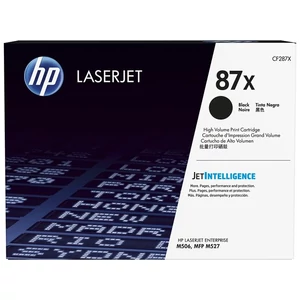 Toner HP CF287X fekete, 87X, 18k LaserJet M506, M527 géphez