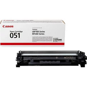 Toner lézer Canon lézer, CRG-051 fekete, 1,7k MF267dw, MF264dw