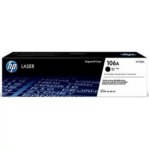Toner lézer HP lézer, W1106A HP 106A, fekete, 1k