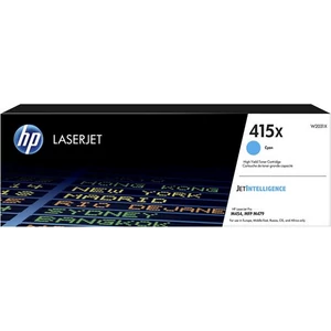 Toner lézer HP lézer, W2031X HP 415X, cián, 6k