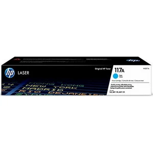 Toner lézer HP lézer, W2071A HP 117A, cián, 0,7k