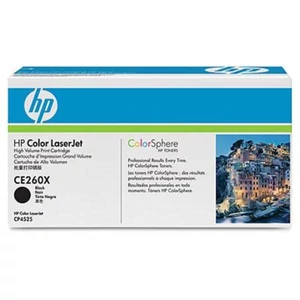 Toner lézer HPCE260X CE260X fekete 17k HP