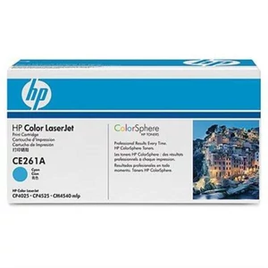 Toner lézer HPCE261A CE261A kék 11k HP