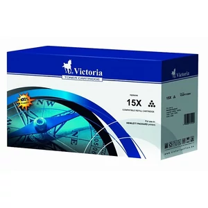 Toner Victoria 7115X fekete lézer HP Nr.15X 3,5K, 3500old.