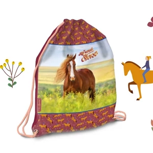Tornazsák Ars Una sportzsák My Sweet Horse (5358) 24 ló 53563583 Könnyű erős tartós anyagból