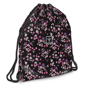 Tornazsák Ars Una sportzsák Tinédzser Pearl Blossom black (5377) 24 54593770 Könnyű erős tartós anyagból