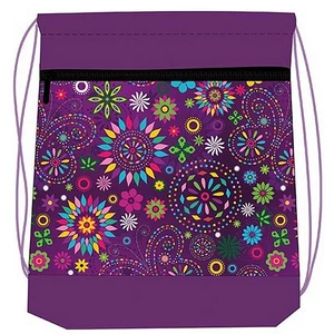 Tornazsák Belmil Spring Breeze lepkés, lepke mintás 336-91 43x45cm hálós sportzsák Gym Bag