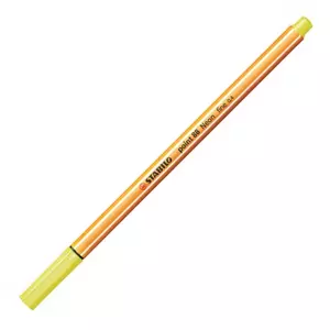 Tűfilc neon sárga Stabilo Point 88'/024, 0,4mm-es Írószerek STABILO 88/024