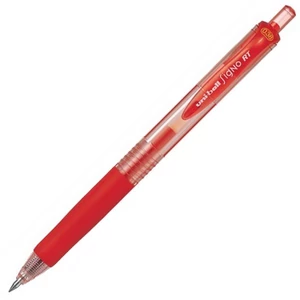 Zseléstoll 0,25 UNI-BALL Signo RT UMN-138 nyomógombos toll piros Írószerek UNI-BALL UMN-138 RED