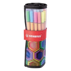 Tűfilc készlet Stabilo 0,4mm, Point 88 ARTY 25 különböző szín TST882507120