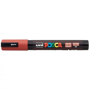 Dekormarker Uni Posca 5M 1,8-2,5mm, rubin vörös filctoll, marker