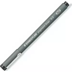 Tusfilc fekete Staedtler Pigment Liner 0,5mm Írószerek STAEDTLER 308 05-9