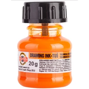 Tustinta 20gr neon narancs Koh-I-Noor V0141790102LP iskolaszer- tanszer