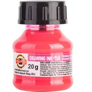 Tustinta 20gr neon rózsaszín Koh-I-Noor V0141790202LP iskolaszer- tanszer