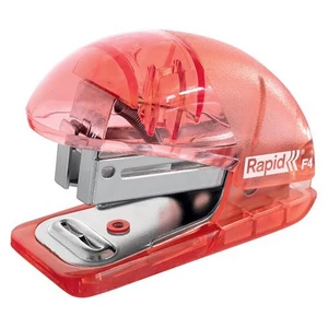 Tűzőgép mini rapid 24/6,26/6,10lap Colour Breeze, korall