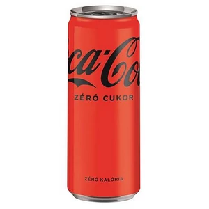 Üdítőital szénsavas 0,33 dobozos COCA  Zero