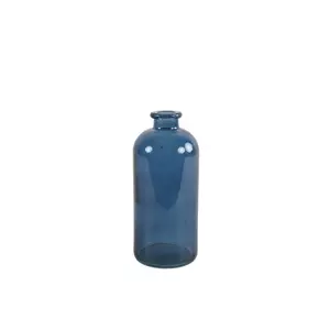 Váza üveg kék Bottle rd Dawn S blue