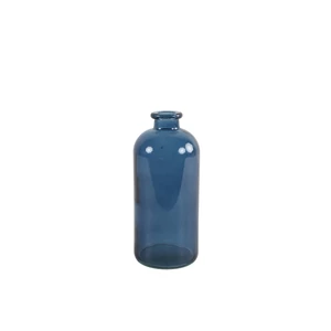 Váza üveg kék Bottle rd Dawn S blue SDDST5325