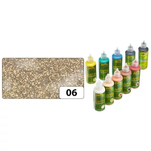 Üvegfesték Folia 80 ml Funny Color Antik aranycsillámos F4506