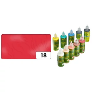 Üvegfesték Folia 80 ml Funny Color Antik tégla piros F4518